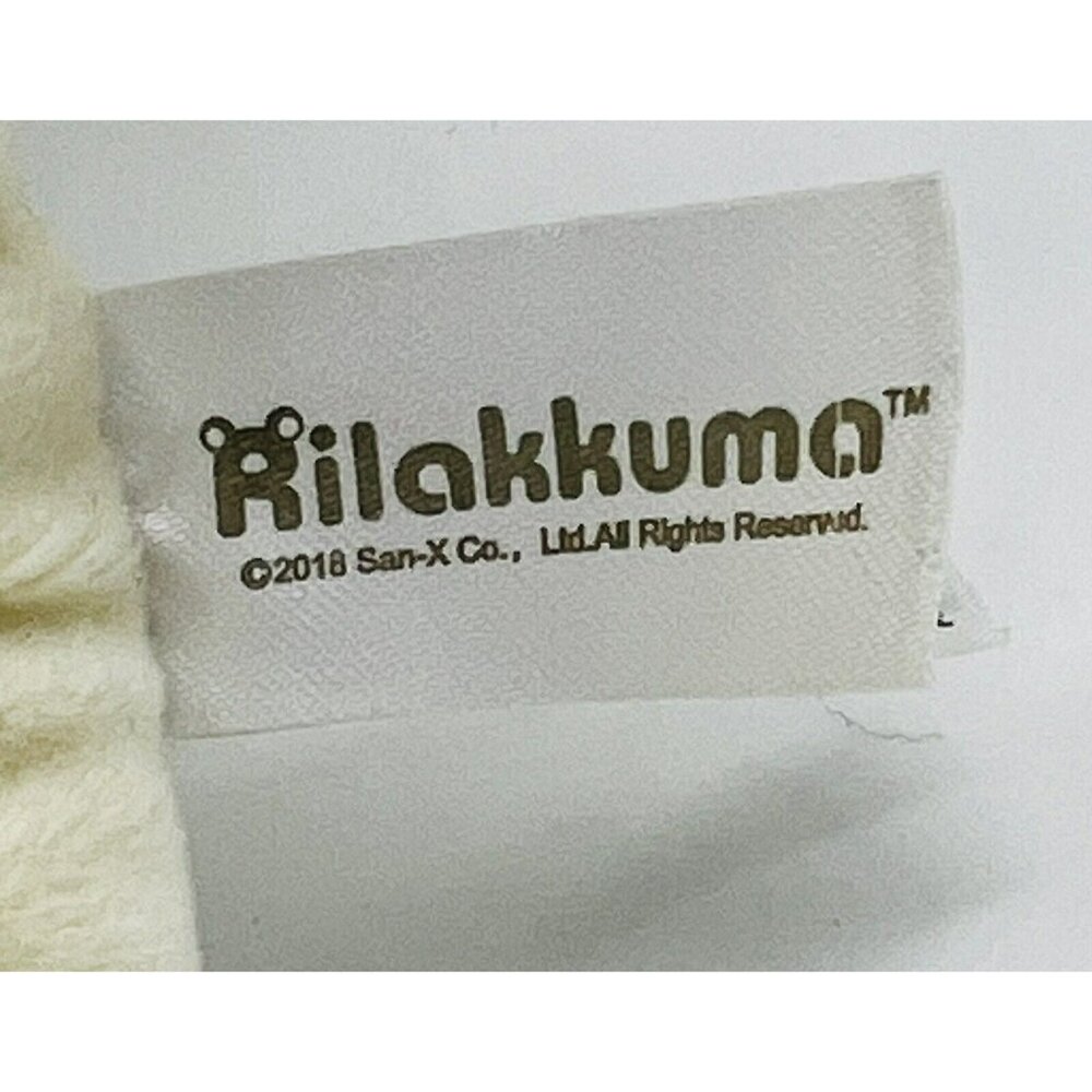 Rilakkuma Korilakkuma Plush Doll San X 2018 Cream Bear Kawaii‎ Japan 13 inch - Picture 7 of 8